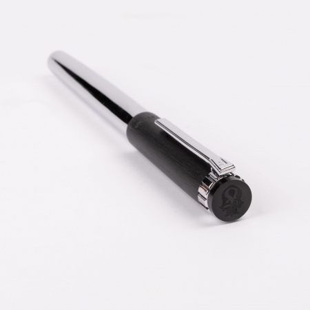 Fountain pen Prestige Chrome Black