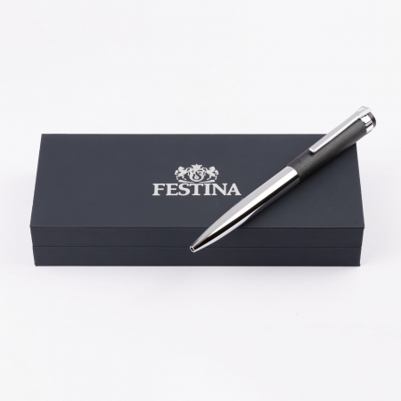 FSR1544A-4 Ballpoint pen Prestige Chrome Black