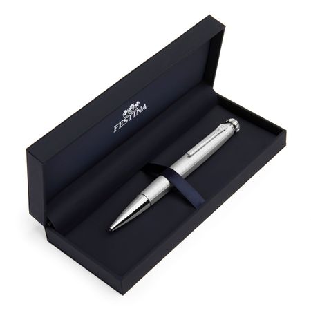 Ballpoint pen Chronobike Band Chrome