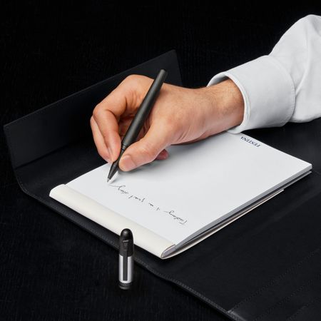 Rollerball pen Classicals Black Edition Silver