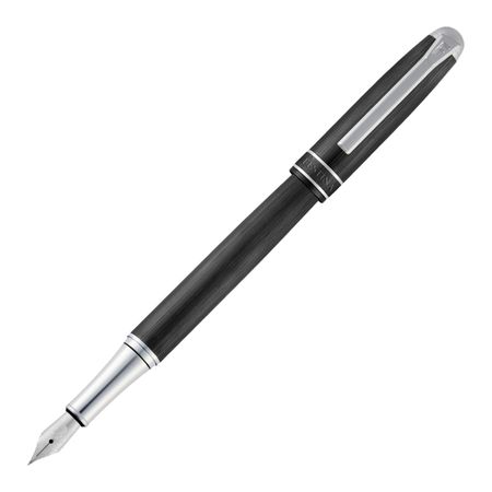 FSW6412A-4 Fountain pen Classicals Brushed Black & Chrome