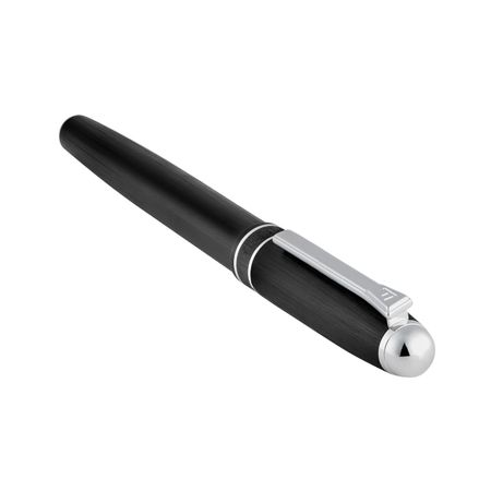 Rollerball pen Classicals Brushed Black & Chrome