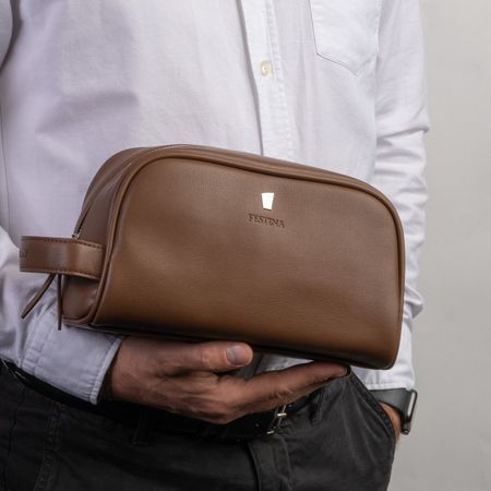 FTC223Z-3 Toiletry Bag Classicals Camel