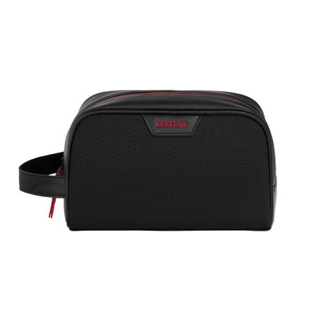 Toiletry Bag Black Edition Red