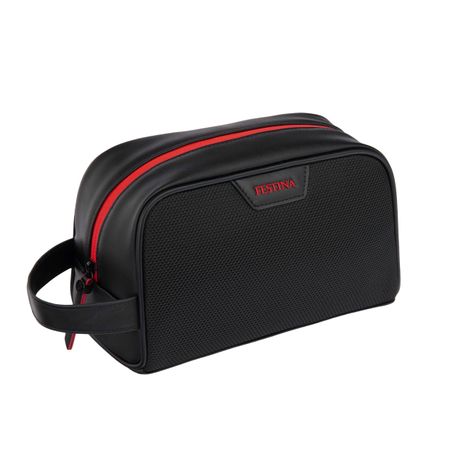 Toiletry Bag Black Edition Red