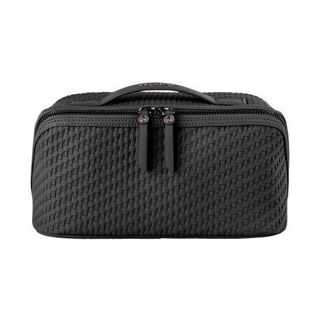 Toiletry Bag Interlace Black