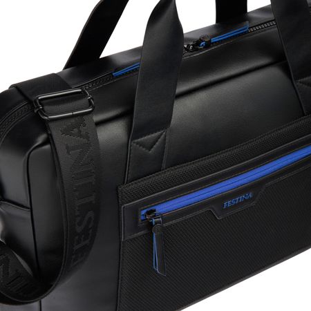 FTD528L-3 Document bag Black Edition Blue