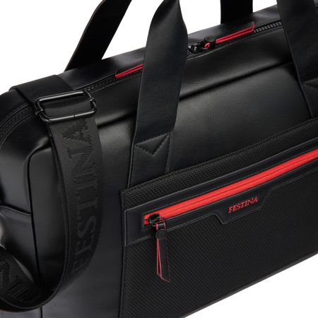 FTD528P-3 Document bag Black Edition Red