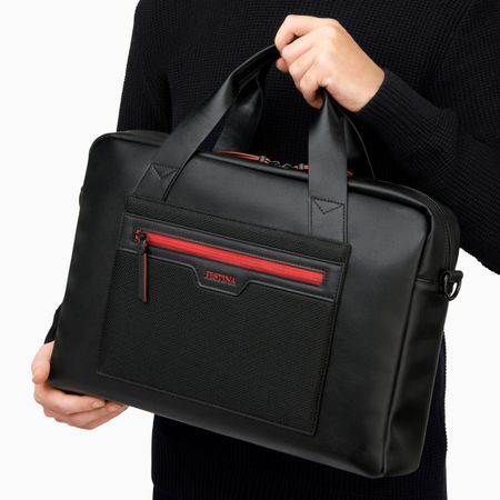 FTD528P-6 Document bag Black Edition Red