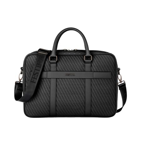 Document bag Interlace Black