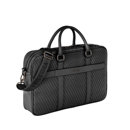 Document bag Interlace Black