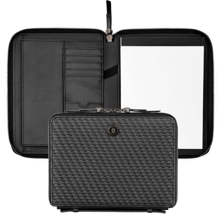Conference folder A5 Interlace Black