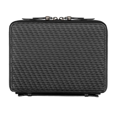 Conference folder A5 Interlace Black