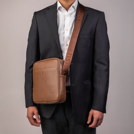 Reporter bag Classicals Camel