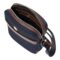 FTR426N-2 Reporter bag Button Navy & Brown