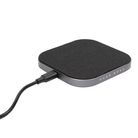 HUGO BOSS Wireless charger Illusion Dark chrome