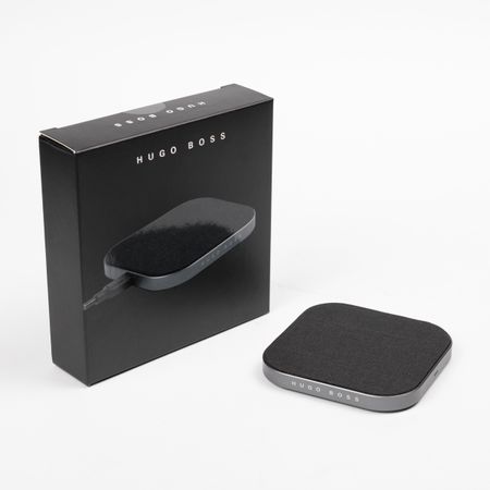 HUGO BOSS Wireless charger Illusion Dark chrome