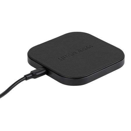 HUGO BOSS Wireless charger Iconic Black