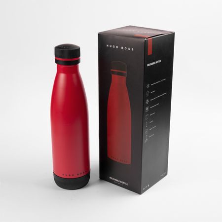 HAI107P-3 HUGO BOSS Isothermal flask Gear Matrix Red