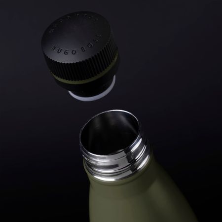 HAI107T-3 HUGO BOSS Isothermal flask Gear Matrix Khaki