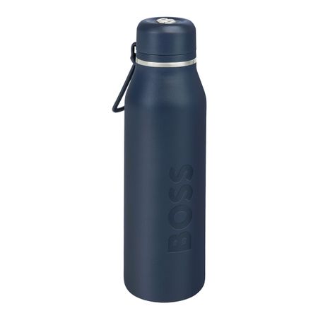 BOSS Isothermal flask Double B Navy & Chrome