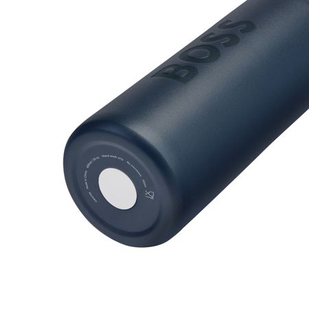 BOSS Isothermal flask Double B Navy & Chrome
