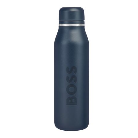BOSS Isothermal flask Double B Navy & Chrome