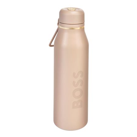 BOSS Isothermal flask Double B Nude & Gold