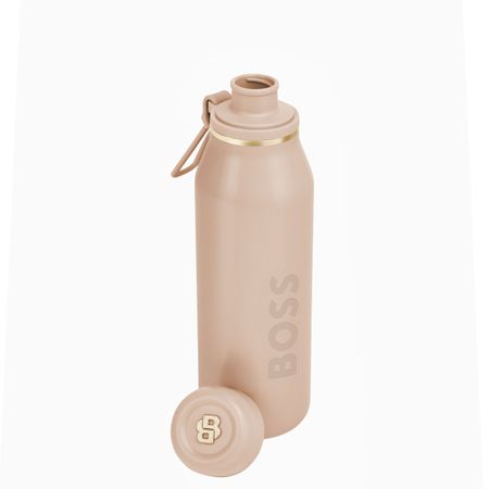 BOSS Isothermal flask Double B Nude & Gold