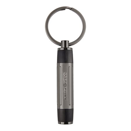 HUGO BOSS Key ring Gear Ribs Black