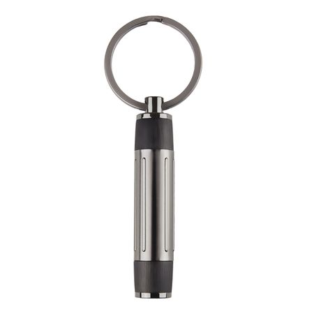 HUGO BOSS Key ring Gear Ribs Black