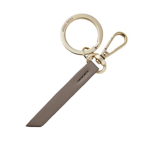 HUGO BOSS Key ring Triga Taupe