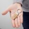 BOSS Key ring Classic Grained Camel