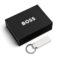 HAK421W-6 BOSS Key ring Edge Iconic White