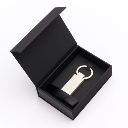 HAK421W-7 BOSS Key ring Edge Iconic White