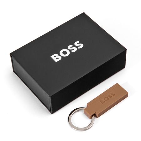 BOSS Key ring Edge Iconic Camel