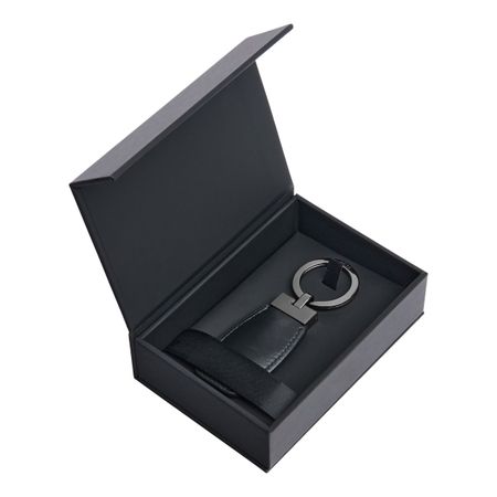 BOSS Key ring Double B Black & Gun