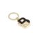 HAK520A-2 BOSS Key ring Double B Black & Gold