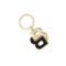 HAK520A-4 BOSS Key ring Double B Black & Gold