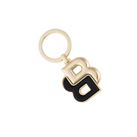 HAK520A-4 BOSS Key ring Double B Black & Gold