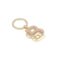 BOSS Key ring Double B Nude