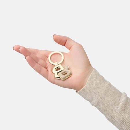 BOSS Key ring Double B Nude