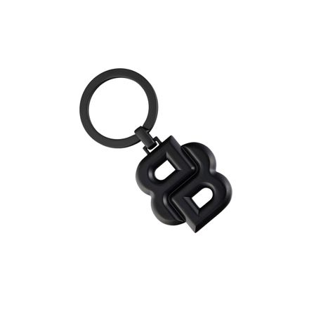 BOSS Key ring Double B Matt Black