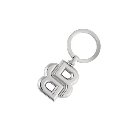 BOSS Key ring Double B Shinny Chrome