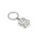 HAK567B-2 BOSS Key ring Double B Shinny Chrome