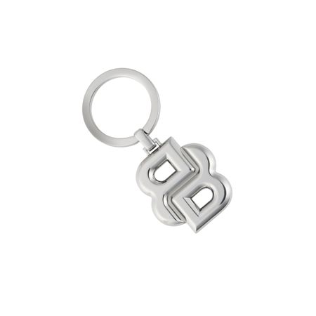 HAK567B-4 BOSS Key ring Double B Shinny Chrome