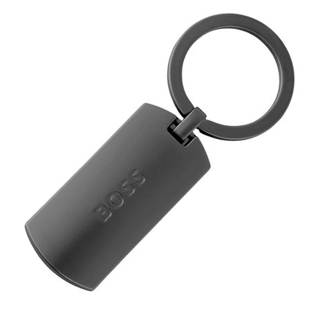 BOSS Key ring Double B Diamond Black