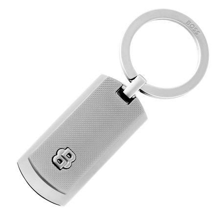 BOSS Key ring Double B Diamond Chrome