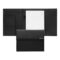 HUGO BOSS Folder A4 Pinstripe Black