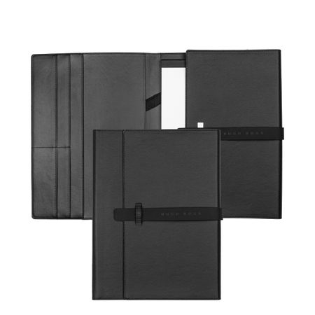 HUGO BOSS Folder A4 Illusion Gear Black